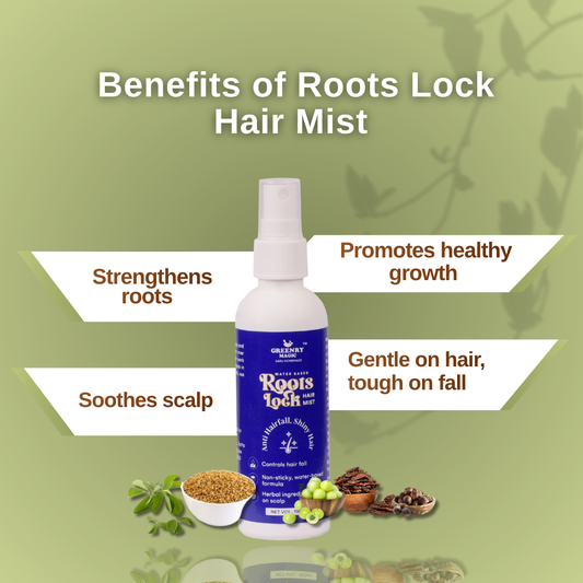 Greenry Magic Root Lock Hair Mist – Strengthen, Nourish & Refresh Naturally