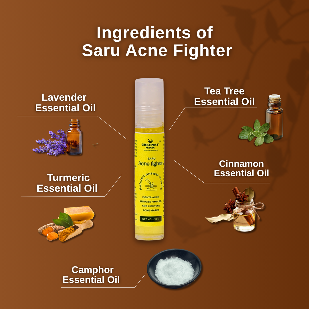 Greenry Magic Saru Acne Fighter – Clear Skin, Naturally Confident
