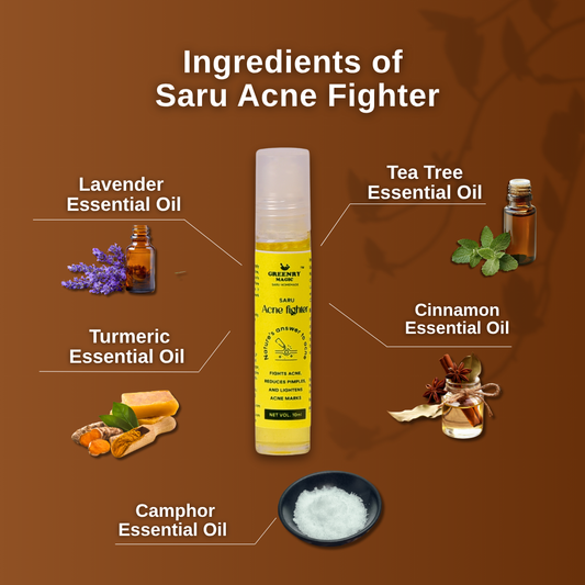 Greenry Magic Saru Acne Fighter – Clear Skin, Naturally Confident