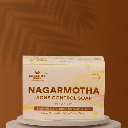 Herbal Acne Control Soap for Clear Skin , Oil Balance, acne , pimple,oily skin
